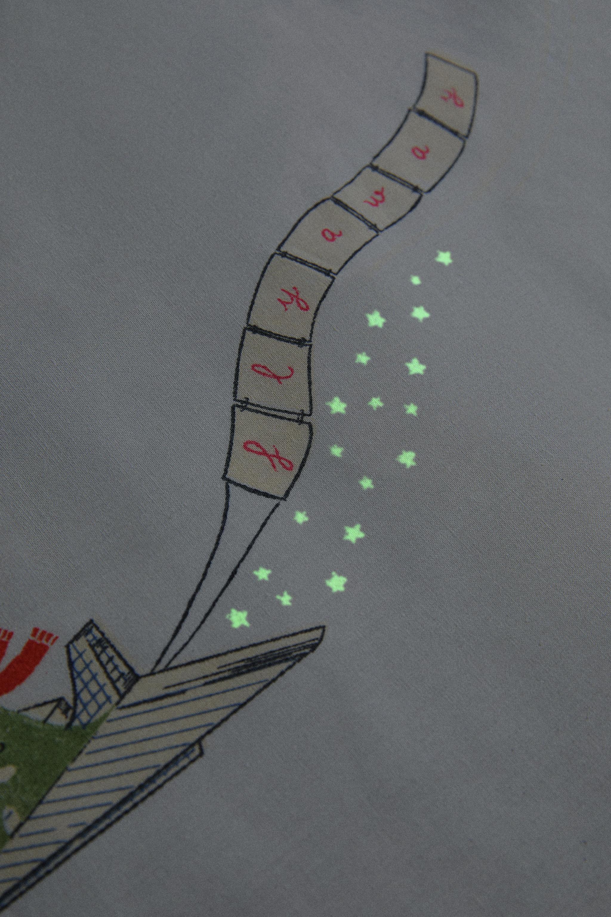 REVERSIBLE DINOSAUR KIDS' DUVET COVER